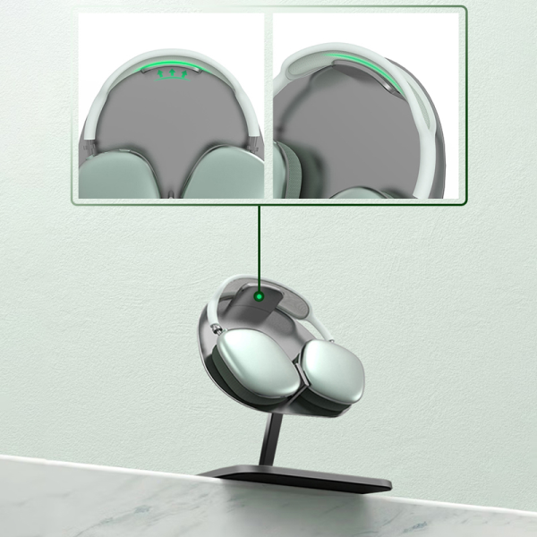 Cargador M15_5 Wiwu Cargador Inalámbrico con Soporte para AirPods Max M15