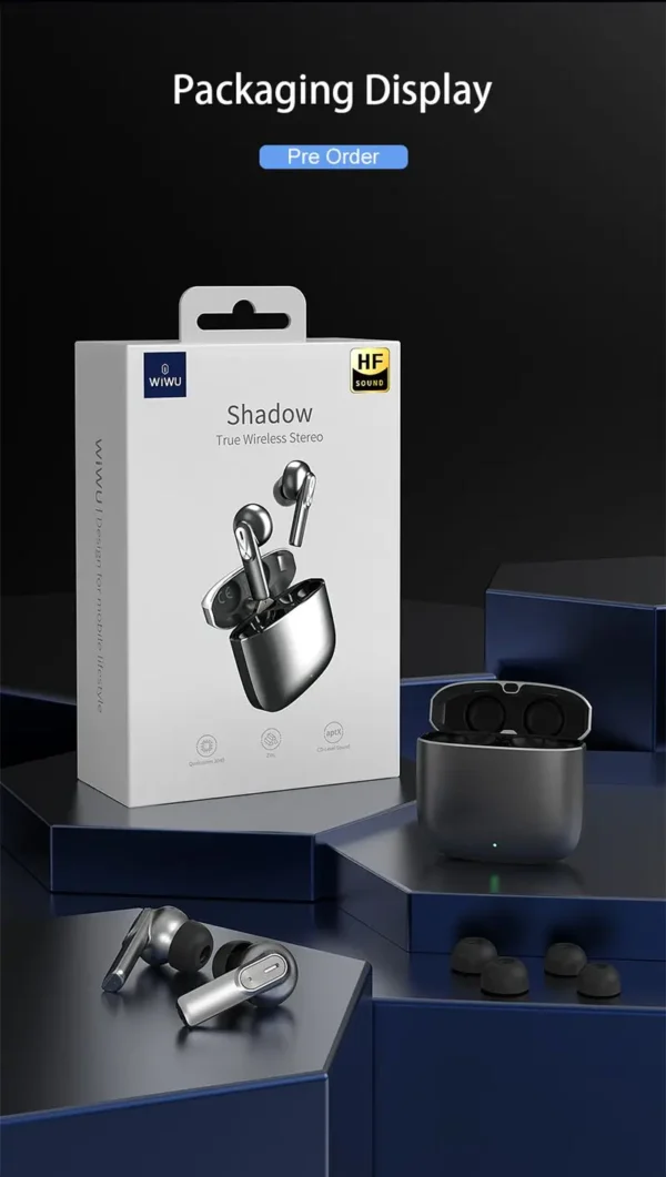 WIWU-auriculares-inal-mbricos-Shadow-True-est-reo-Hy-3040-Sensor-ptico-Bluetooth-5-0-TWS.jpg_ (2) Wiwu Audífono Inalámbrico Shadow HY-3040
