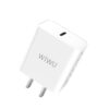 cargador de pared para iphone 2 Cargador de pared Wiwu RY-U56 tipo C de 20W carga rápida