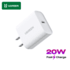 Cargador Ugreen 20w carga rapida CD137 - 3 Cargador de pared Ugreen USB Tipo C 20W - Carga Rápida CD137
