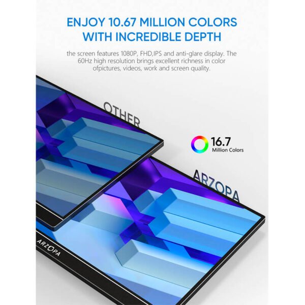 Monitor Portatil para Laptop Arzopa S1 Table Monitor Portatil para Laptop Arzopa S1 Table