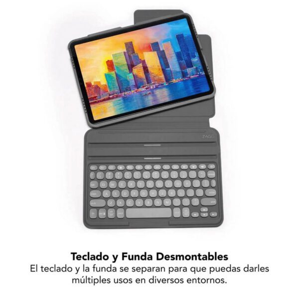 Case con teclado Pro Keys Retroiluminado Zagg para ipad Pro 12.9 - 5 Case con teclado retroiluminado Zagg Pro Keys para iPad Pro 12.9" y iPad Air 13" M2