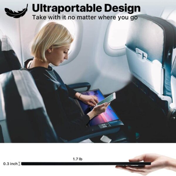 KYY K3 Monitor Portatil - 7 Monitor Portátil KYY K3 15.6" FHD para Laptop