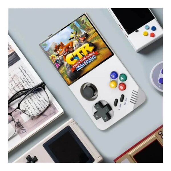 consola retro m19 blanco - 4 consola retro m19 blanco