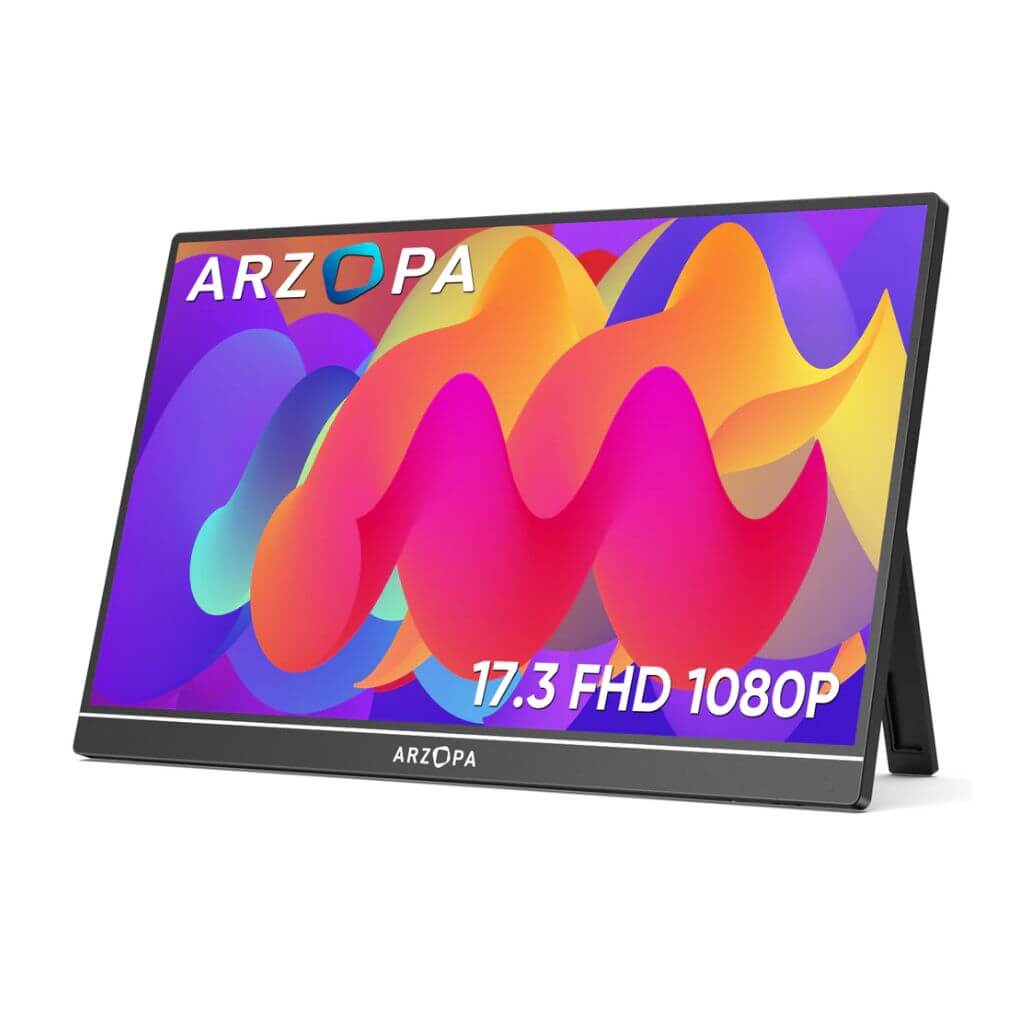 Arzopa A1M 17.3 Monitor Portatil para Laptop